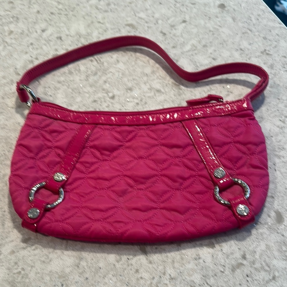 Vera Bradley Hot Pink Quilted Shoulder Bag